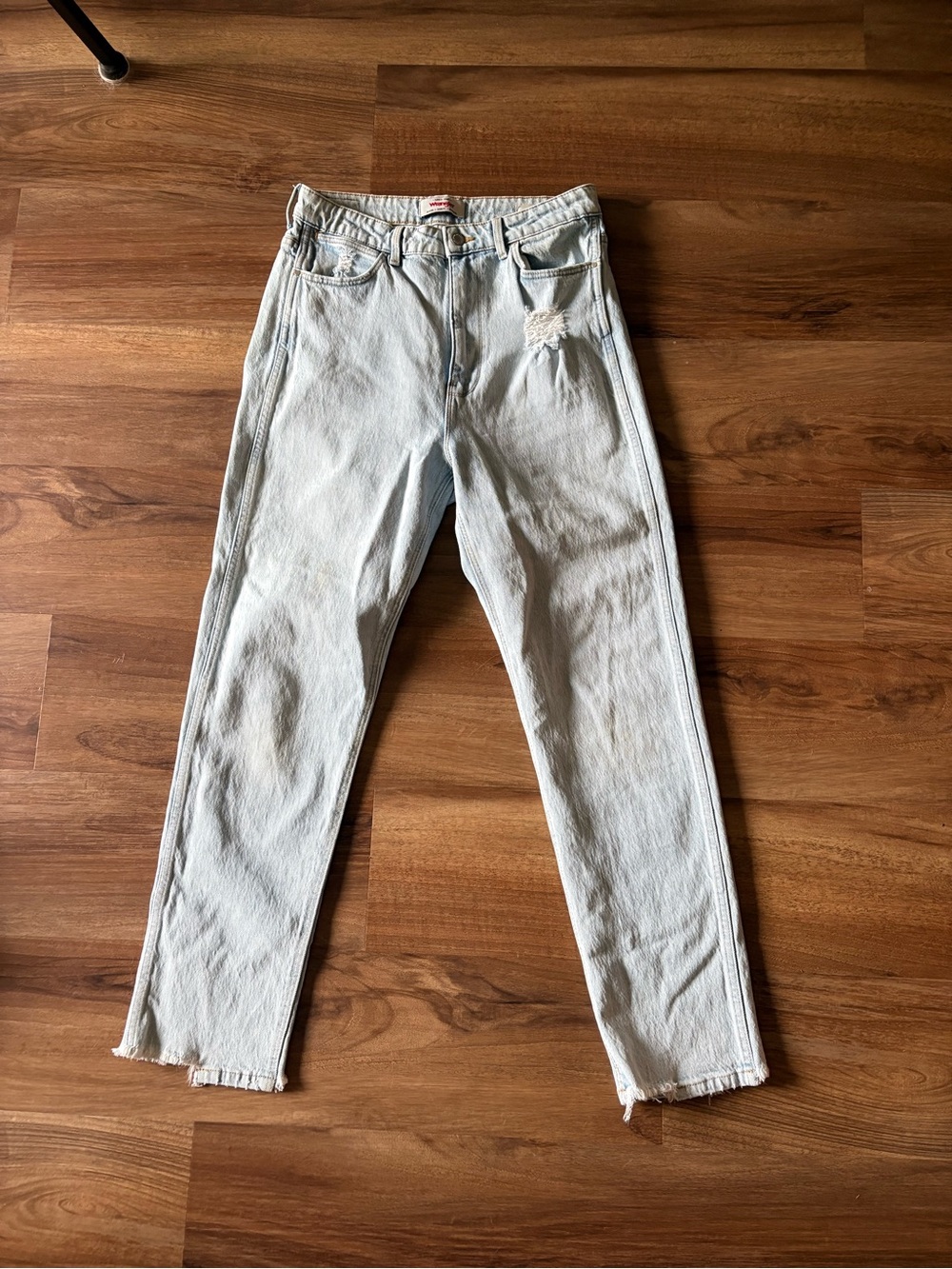 Wrangler Light Wash High Rise Women’s Jeans Mom Fit